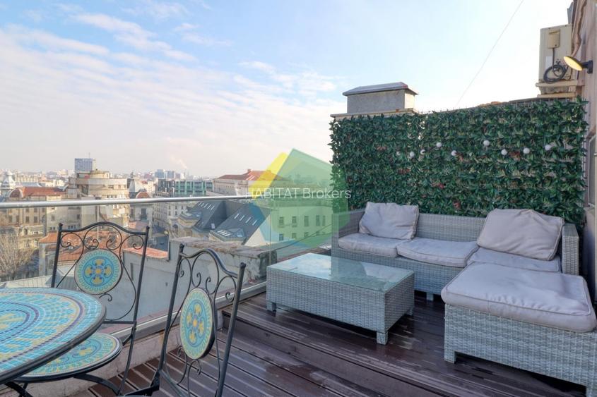 Studio 2 niveluri, terasă 11 mp, vedere spectaculoasă-Calea Victoriei - 18