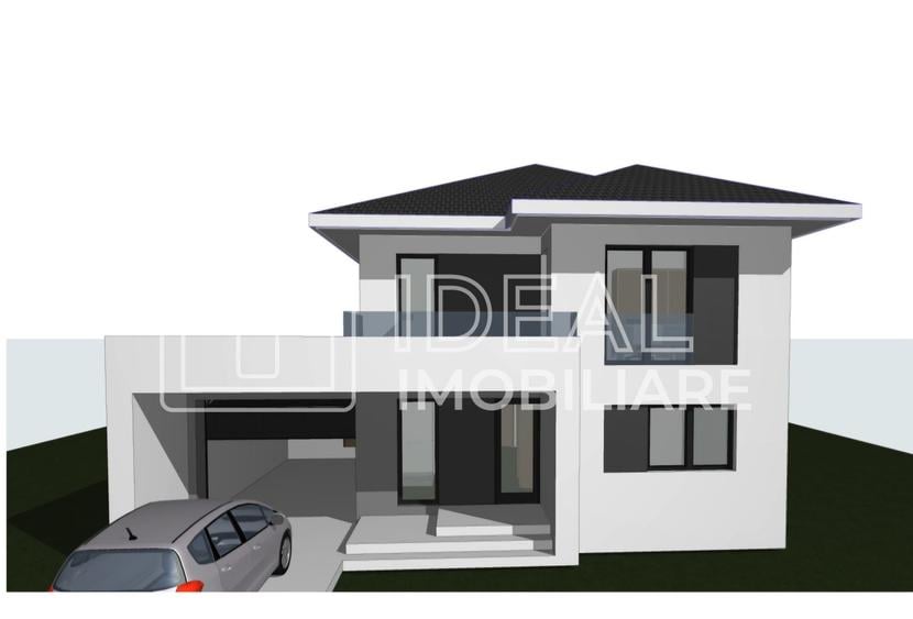 Casa Individuala Moderna cu 550 mp de curte, in Cartierul Tineretului