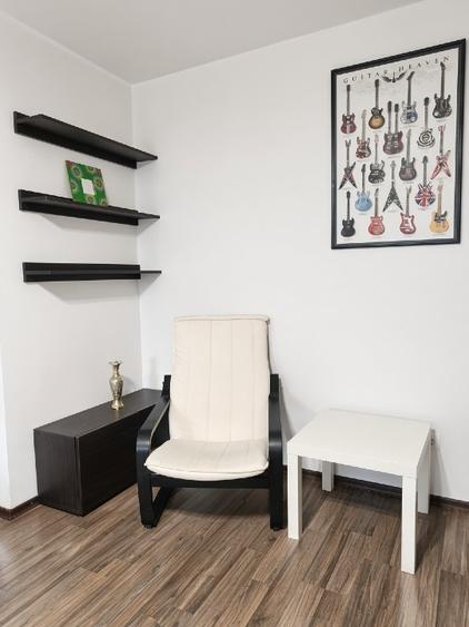 Închiriere apartament 2 camere semidecomandat, etaj 1, balcon spațios
