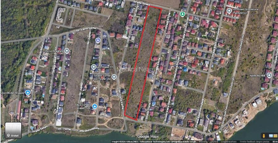 Teren cu autorizatie de constructie mixt de vile si apartamente - 3