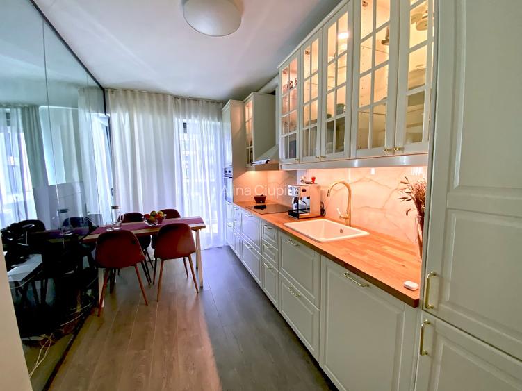 Studio dublu Aviatiei Cloud9 Residence, mobilat + utilat, parcare subterana incl - 4