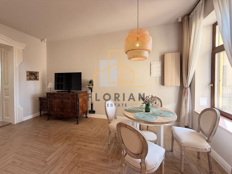 Apartament modern cu 2 camere in cladire istorica– Zona Sinaia