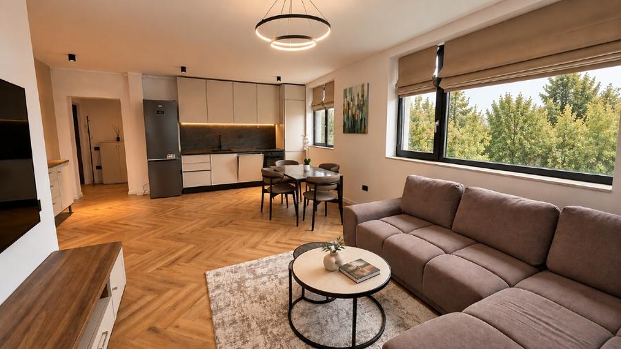 Proprietar, 3 camere, termen lung, mobilat si dotat complet, loc de parcare