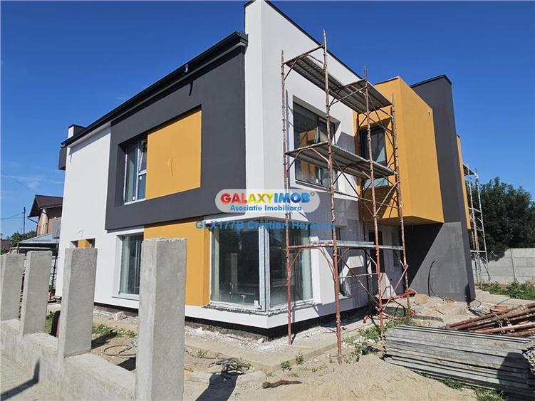 Vila P+1 cu Pompa de caldura ,Panouri Fotovoltaice si Baterie Stocare