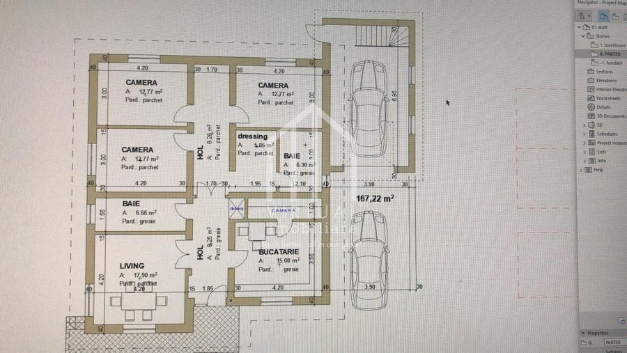 Casa de vanzare in Sibiu: 260mp, 740mp curte, zona Dealul Sibiului