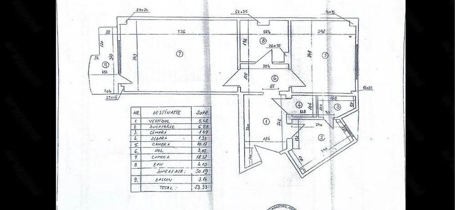 Apartament decomandat 2 camere - Obor