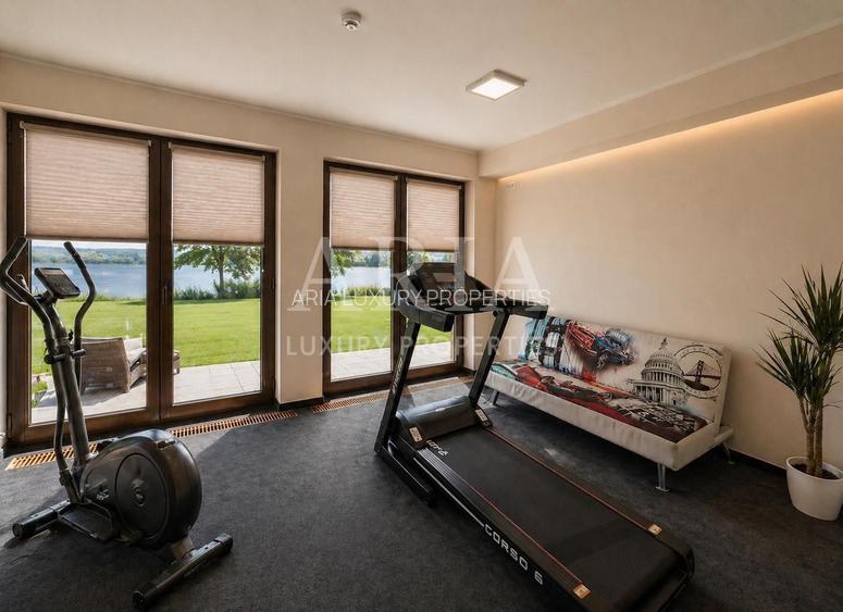 SNAGOV VILA | 36m DESCHIDERE LA LAC | PONTON 250mp | JACUZZI | SPA | BOWLING - 15