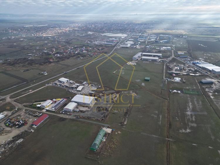 Teren industrial 4.000 mp, parcelabil, POT 80% I Săcălaz