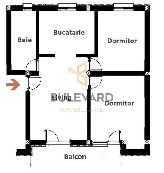 Apartament 3 camere, parcare, zona Apahida! - 15