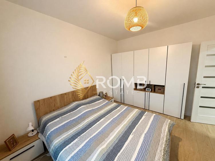 Apartament modern cu 2 camere, 51,4 mp + balcon, parcare inclusă – Str. Fagului.