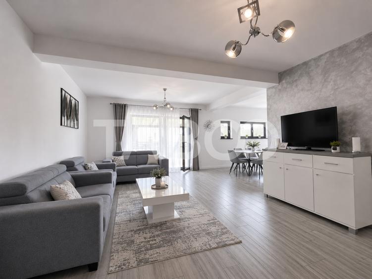 Casa spatioasa de inchiriat 5 camere 2 bai 2 locuri parcare Selimbar