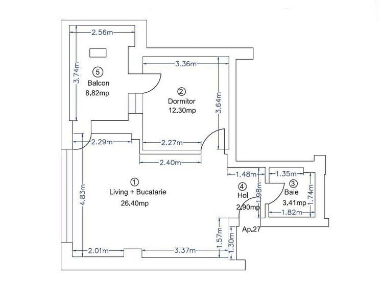 2 CAMERE | ROND OMV | PIPERA | NOU | IVORY | PARCARE | TVA 0%