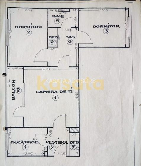 APARTAMENT 3 CAMERE 67MP| OBOR-COLENTINA | METROU | COMPLET RENOVAT - 1