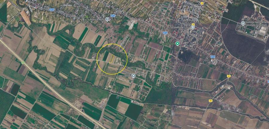 Vânzare teren 7567 mp, parcelabil, în Măgurele