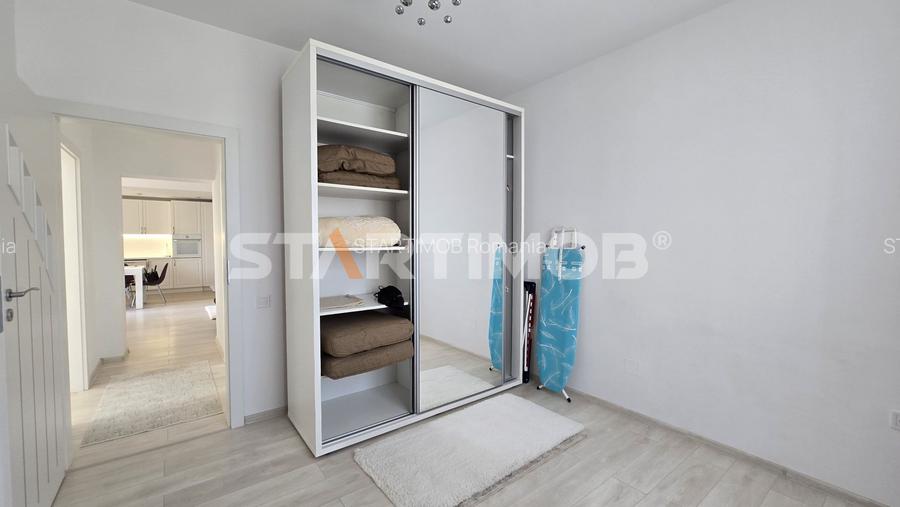 Apartament mobilat 3 camere bloc tip vila zona Coresi - 28