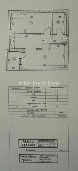 Apartament cu 2 camere intabulat Tatarasi-Aurel Vlaicu Cod oferta 162548 - 4
