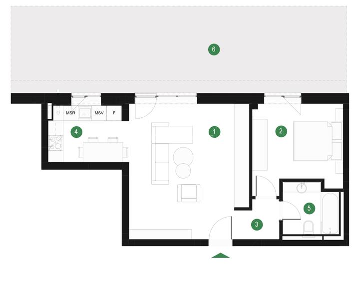 Apartament 2 cam cu grădină | Pădurea Băneasa | Olga Gudynn | Direct dezvoltator - 1
