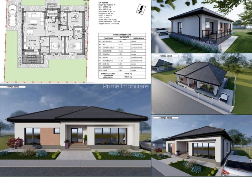 CASA MODERNA 4 CAMERE | 118 MP | TEREN 374 MP | MICESTI | PREDARE LA CHEIE - 2