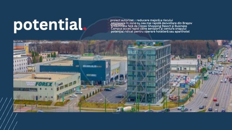 TEREN CU AUTORIZAȚIE DE CONSTRUIRE APARTHOTEL – BRAȘOV