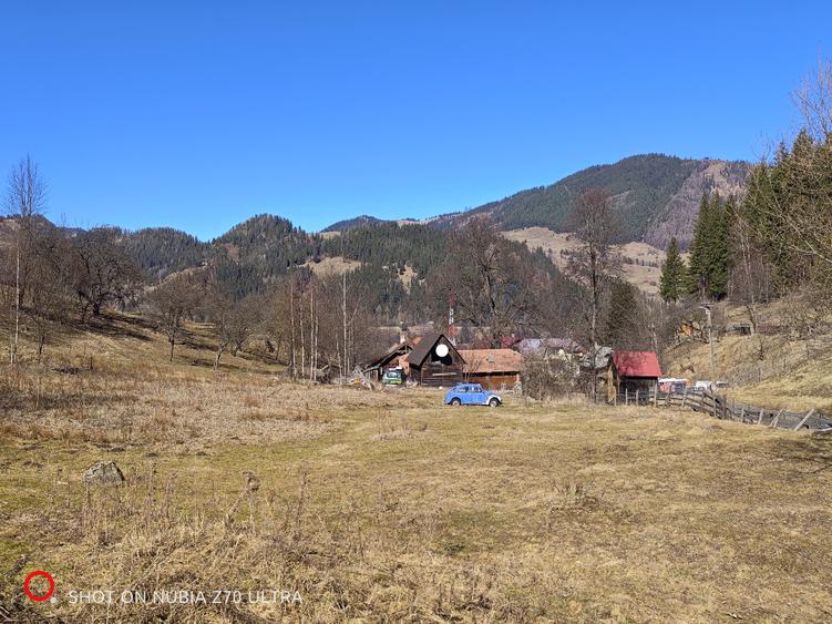 Teren la munte în Bucovina