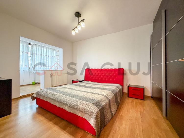 3 camere, decomandat, etaj intermediar,  Parcul Iuliu Hațieganu