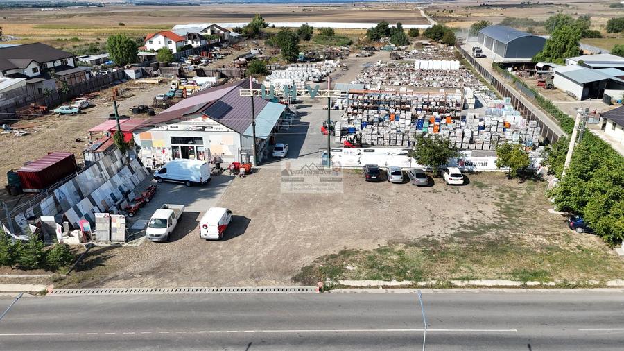 Depozit materiale de constructii/Teren 16400 mp/Tecuci