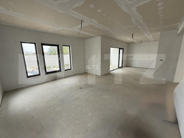 Casă semifinisată 4 camere, 105 mp, zona Odoreu - 5