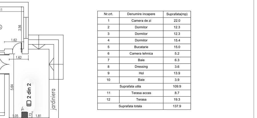 Casă individuală | Finisaje premium | Sistem fotovoltaic |Teren 515 MP