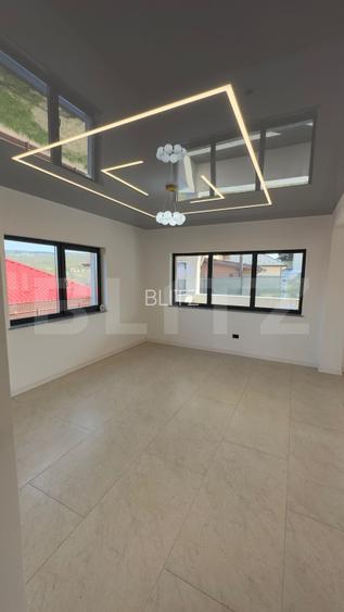 Vilă 135 mp, teren 450 mp, priveliște panoramică spre oraș, zona Bârnova - 4