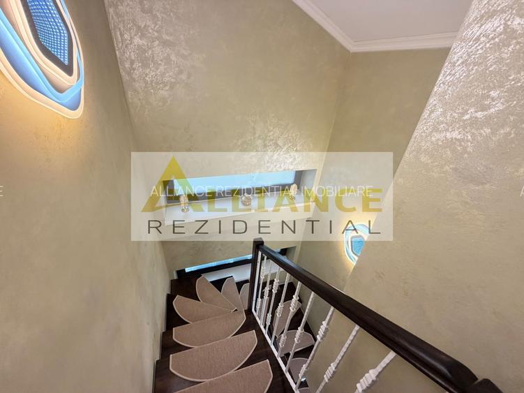 Casa P+1+M cu teren de 650 mp, piscina si curte complet amenajata