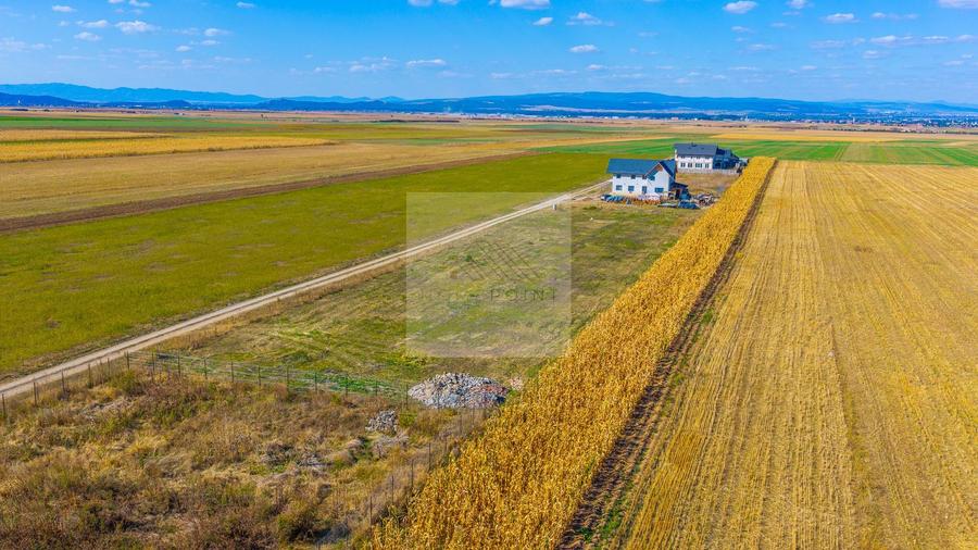 Teren 460 mp în Tărlungeni–Carpinis | Posibilitate extindere la 920 mp