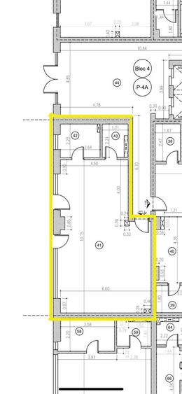 Spațiu de închiriat – Aviației | 64 m² | Parter