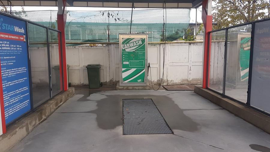Spalatorie auto cu 3 rampe self service, afacere la cheie