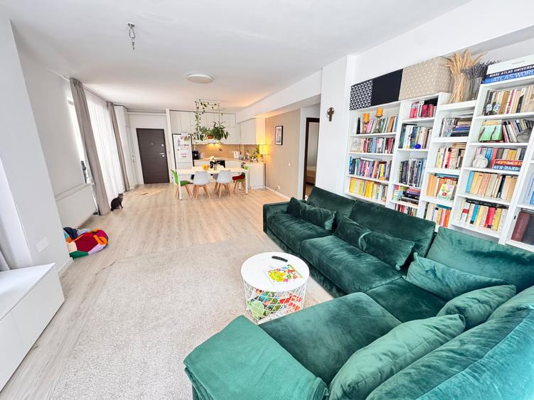 APARTAMENT 3 CAMERE GRĂDINĂ 100MP – PIPERA- BOXA - LOC PARCARE - 2 BAI