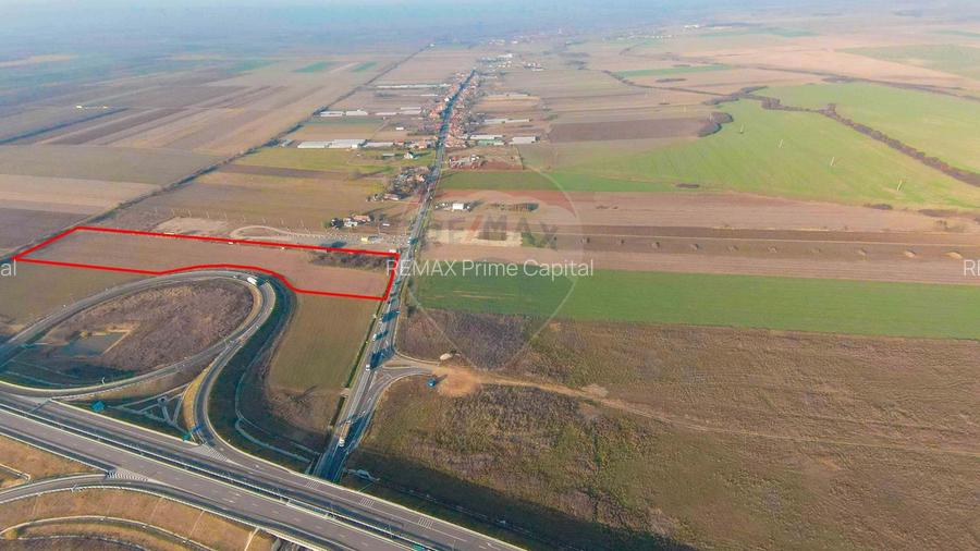 Teren 27.093mp de vânzare în Biharia / Șoseaua E671, Nod Rutier A3 - 7