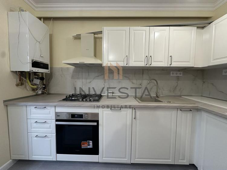 Apartamet 2 camere la etajul I cu podea din bambus in Borhanci!
