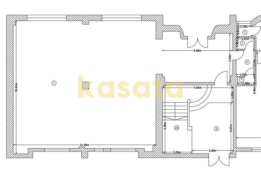 Showroom /Spațiu de birouri de închiriat