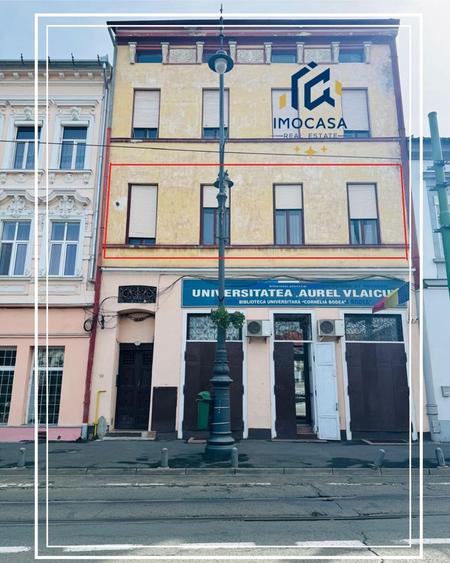 De vanzare zona central, Apartament 3 cam, priveliste panoramica Arad