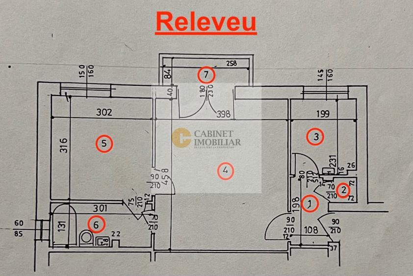 2 camere  I Bulevard Nicolae Balcescu I Creditabil I 1960