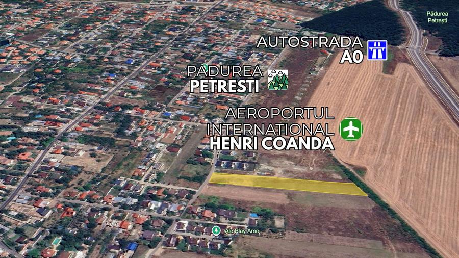 Teren Intravilan – 5.187mp – Corbeanca – P+2E+M