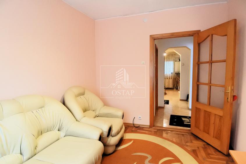 Bistrita Lac-zona Lidl-apartament 3 camere decomandate-parter