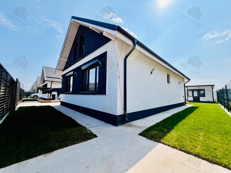 Casă nouă | 4 camere, de vânzare individuală | Berceni | 406 | Asfalt | La cheie