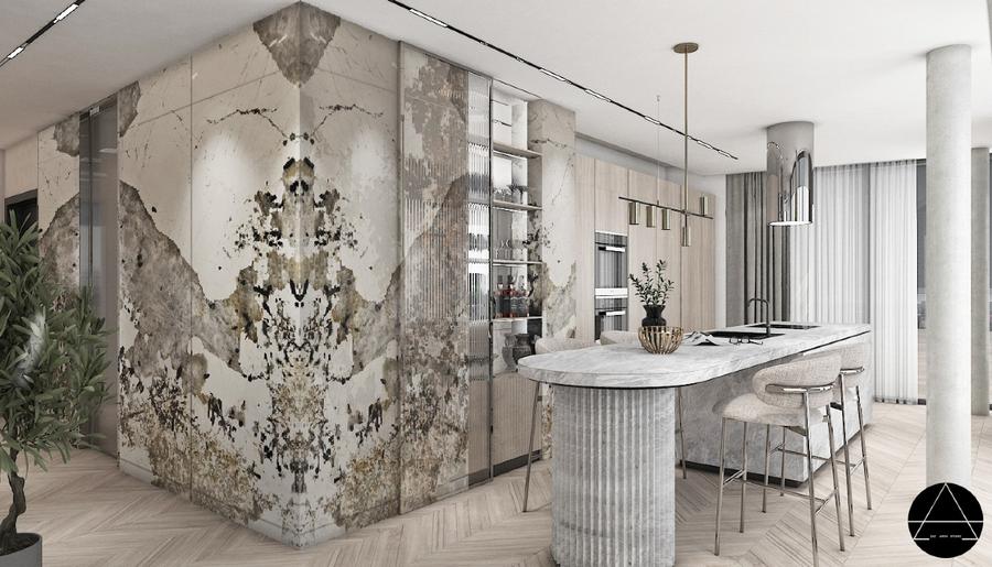 Penthouse exclusivist 134 mp în centru cu vedere panoramică și terasă de 129 mp.