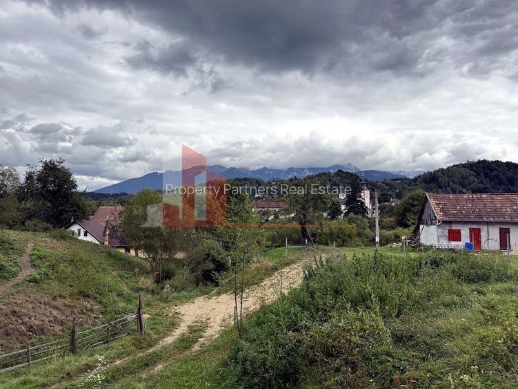 Teren de investiție în Moieciu, lângă Castelul Bran – 11.381 mp, vedere Bucegi - 9