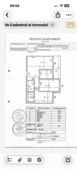 Hiriez apartament 3 camere, Pitesti, zona Nord, Bloc Nordmark