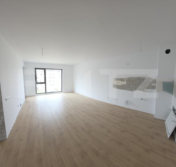 Apartament de 2 camere, Calea Moldovei, Bloc nou, parter