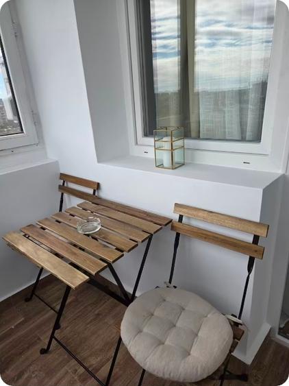 Garsonieră 31 mp, COMPLET RENOVATĂ, finisaje premium, vedere panoramică