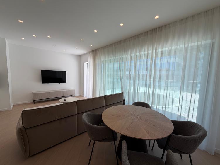 Apartament la prima închiriere în Aviatiei Towers,terasa 50mp,parcare inclusă