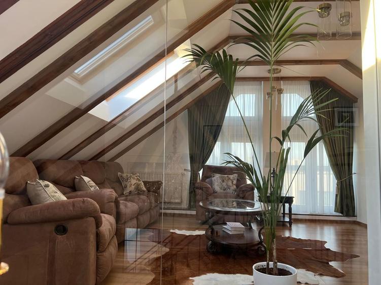 Penthouse lux 122 mp utili 4 camere 3 bai etaj 2 in Arhitectilor