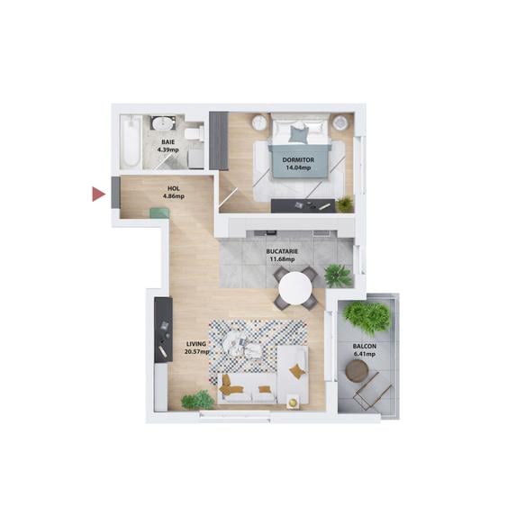 Apartament 2 camere deosebit bloc nou Prelungirea Ghencea,acces piscina